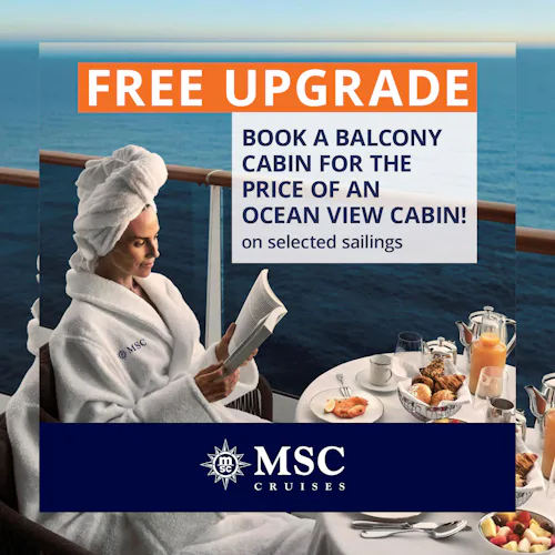 FREE BALCONY UPGRADE