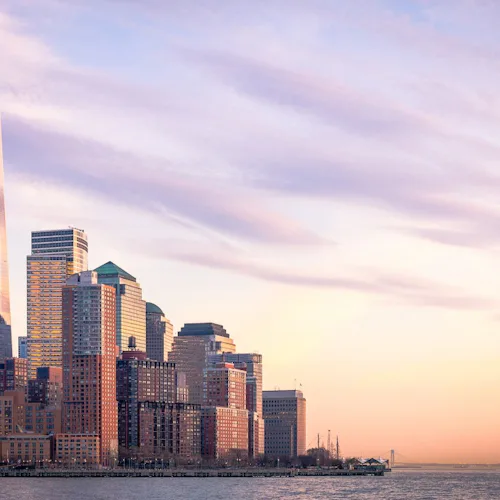 Freedom Tower and Lower Manhattan