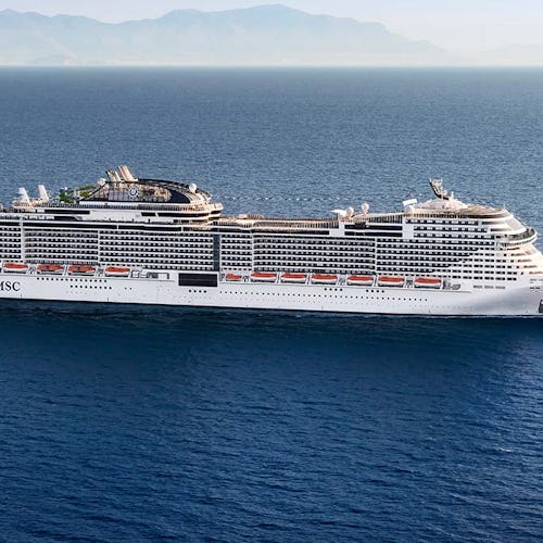 Affordable cruise line MSC Cruises
